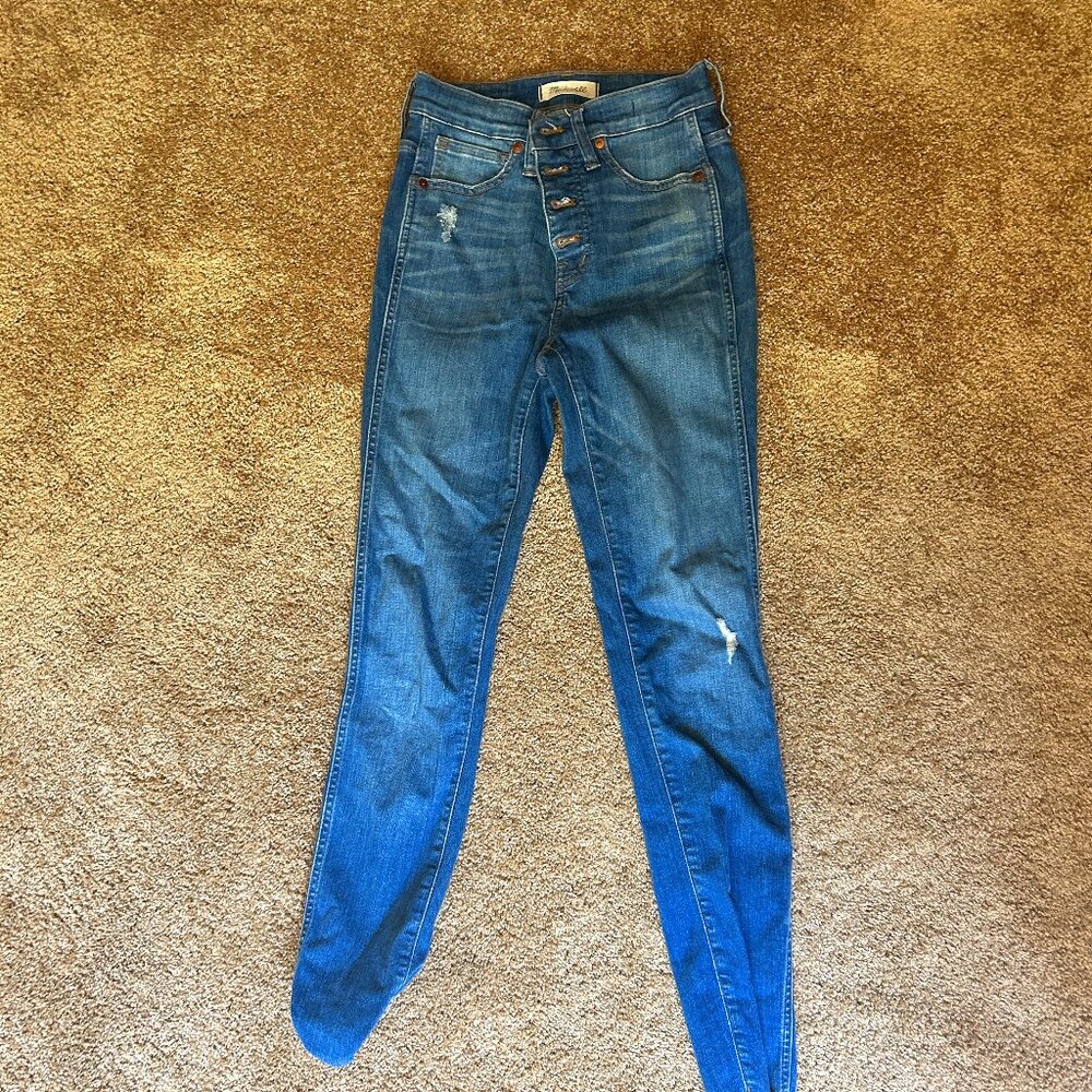 Madewell 10" High Rise Skinny, Cropped